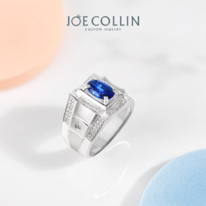 Blue Sapphire Men's Ring