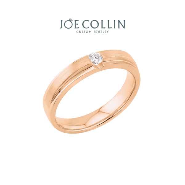 Rosé Éternel Wedding Rings - Gambar 3