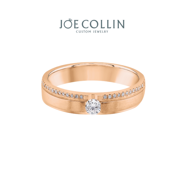 Rosé Éternel Wedding Rings - Gambar 4
