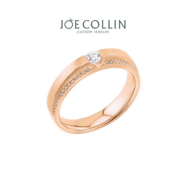 Rosé Éternel Wedding Rings - Gambar 5