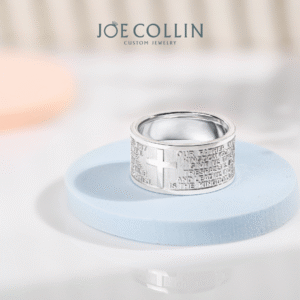 Our Father's Prayer Men's Ring