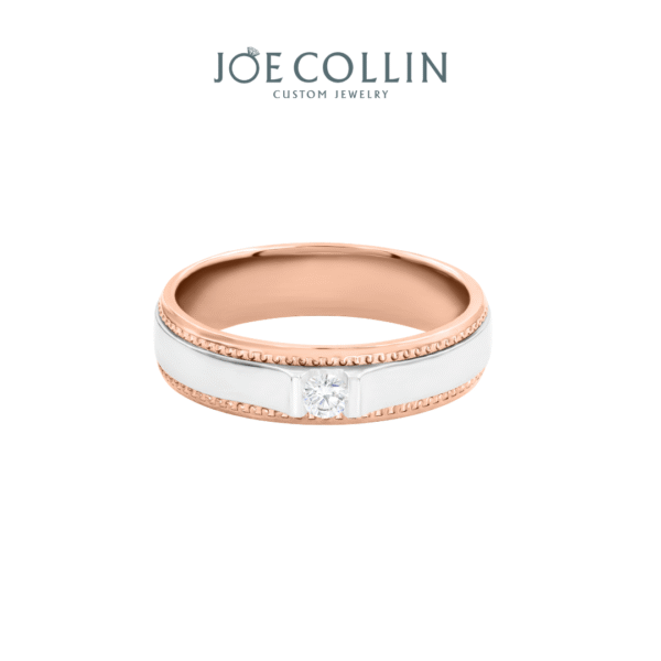 Venia Rosa Wedding Rings - Gambar 2