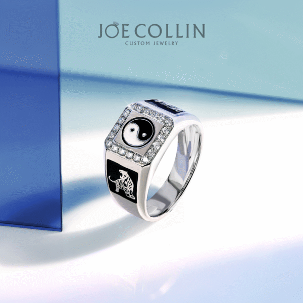 Yin & Yang Men's Ring