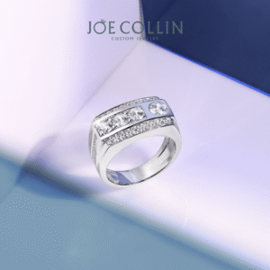 Steel Blaze Men's Ring