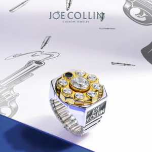 Roulette Diamond Men's Ring