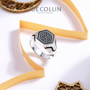 Hexagonal Men's Ring