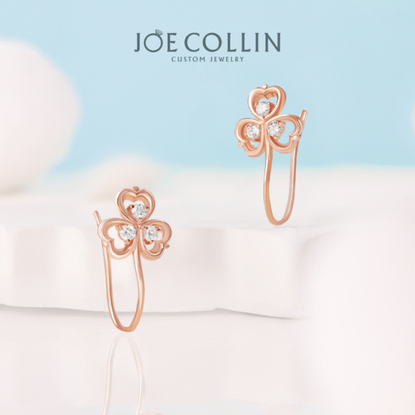 Love Arrow Diamond Earrings