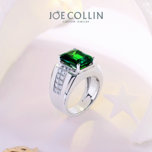 Tsavorite Garnet Men's Ring