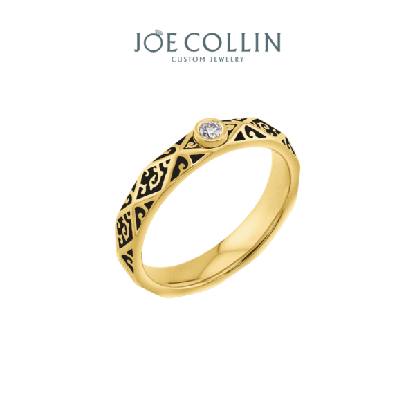 Clasical Aura Wedding Rings - Gambar 4