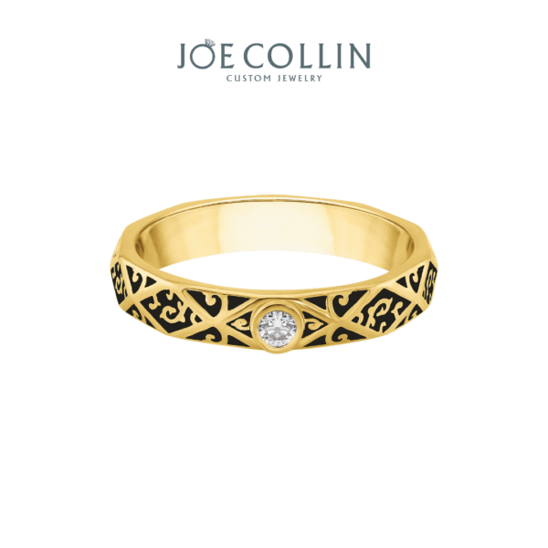 Clasical Aura Wedding Rings - Gambar 5