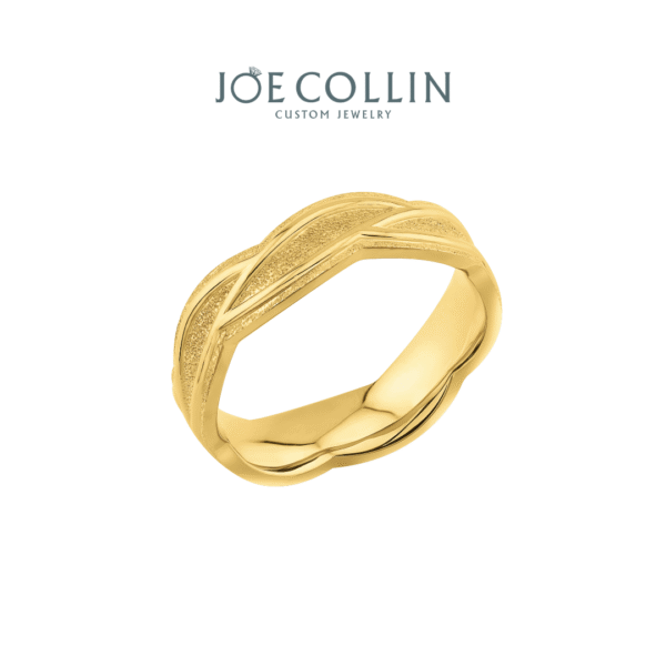 Eternal Embrace Wedding Rings - Gambar 3