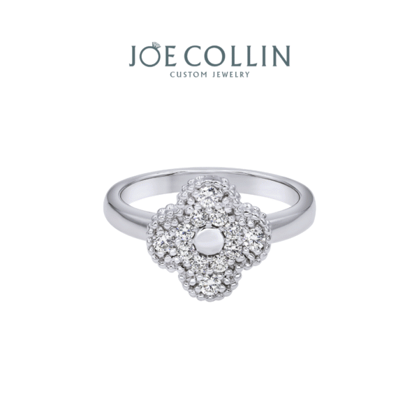 Clover Glam Women Ring - Gambar 3
