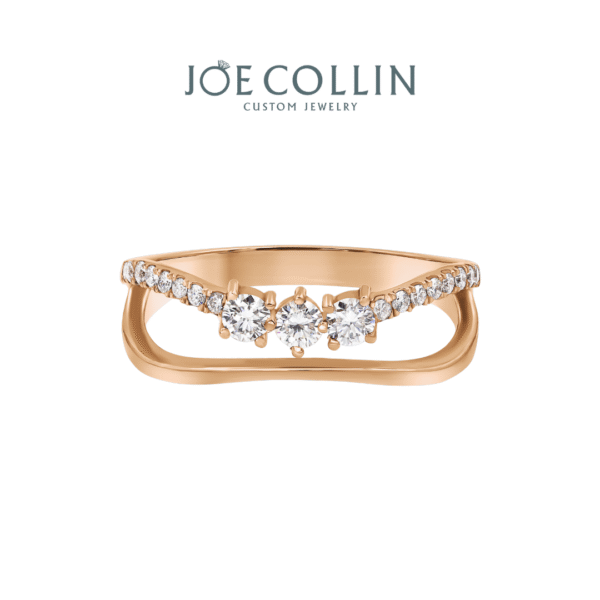 Hestia Gold Women Ring - Gambar 3