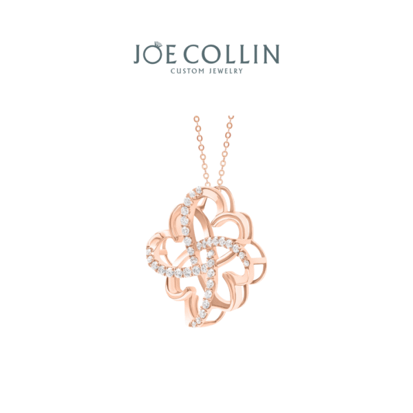 Heart Knot Pendant - Gambar 2
