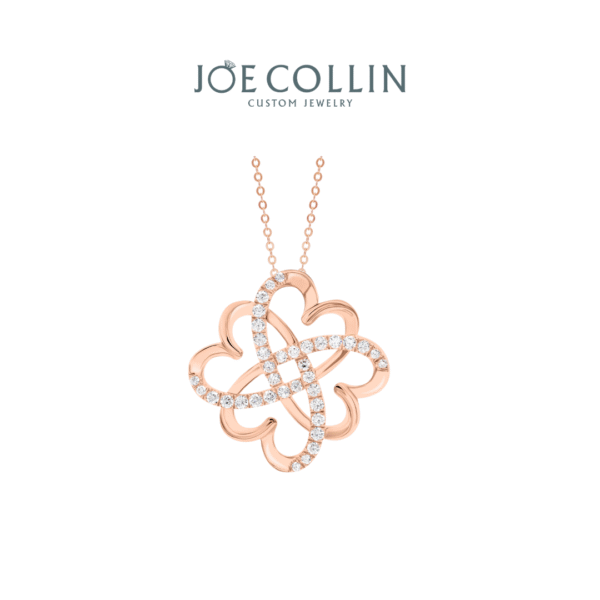 Heart Knot Pendant - Gambar 3