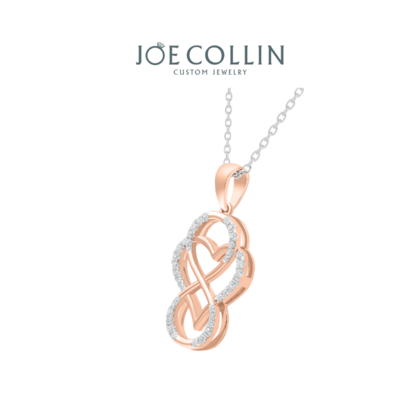Infinity Love Pendant - Gambar 3