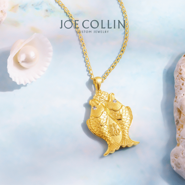 Gold Fish Pendant