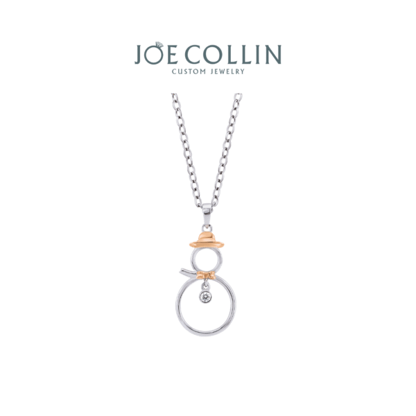 Snow Man Pendant - Gambar 2