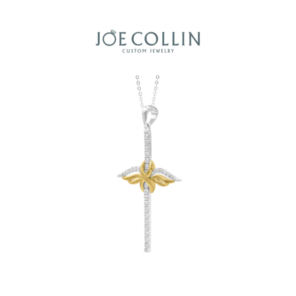 Angel Cross Pendant - Gambar 2