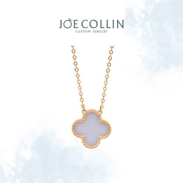Clover Purple Neclace