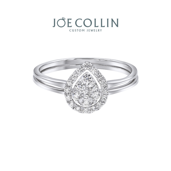 Diamond Stacking  Women Ring - Gambar 2