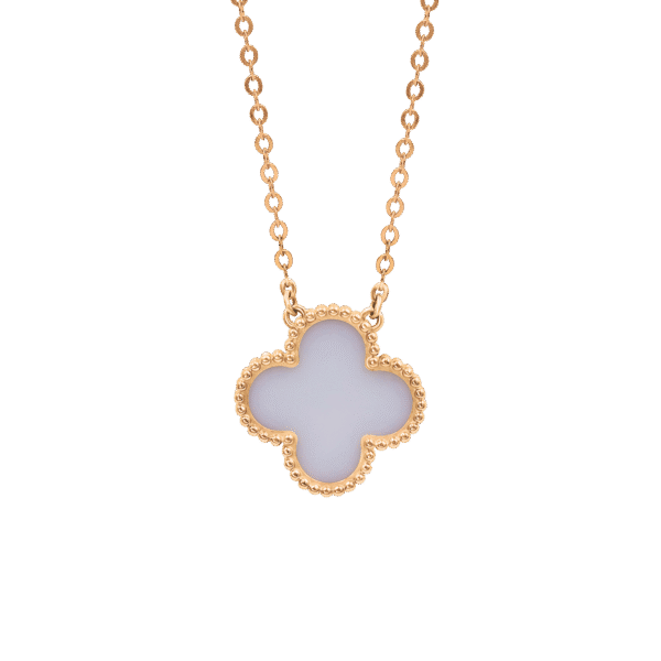 Clover Purple Neclace - Gambar 2