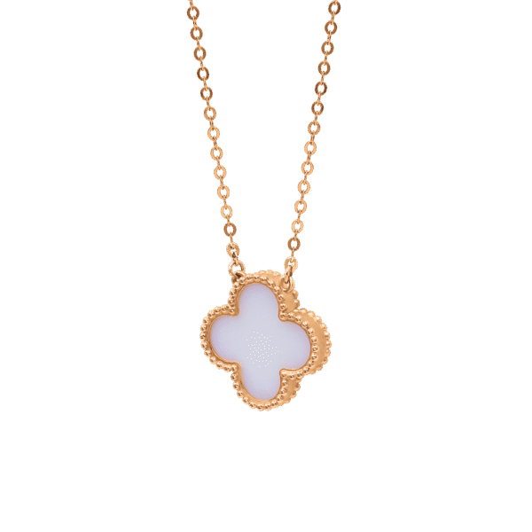 Clover Purple Neclace - Gambar 3